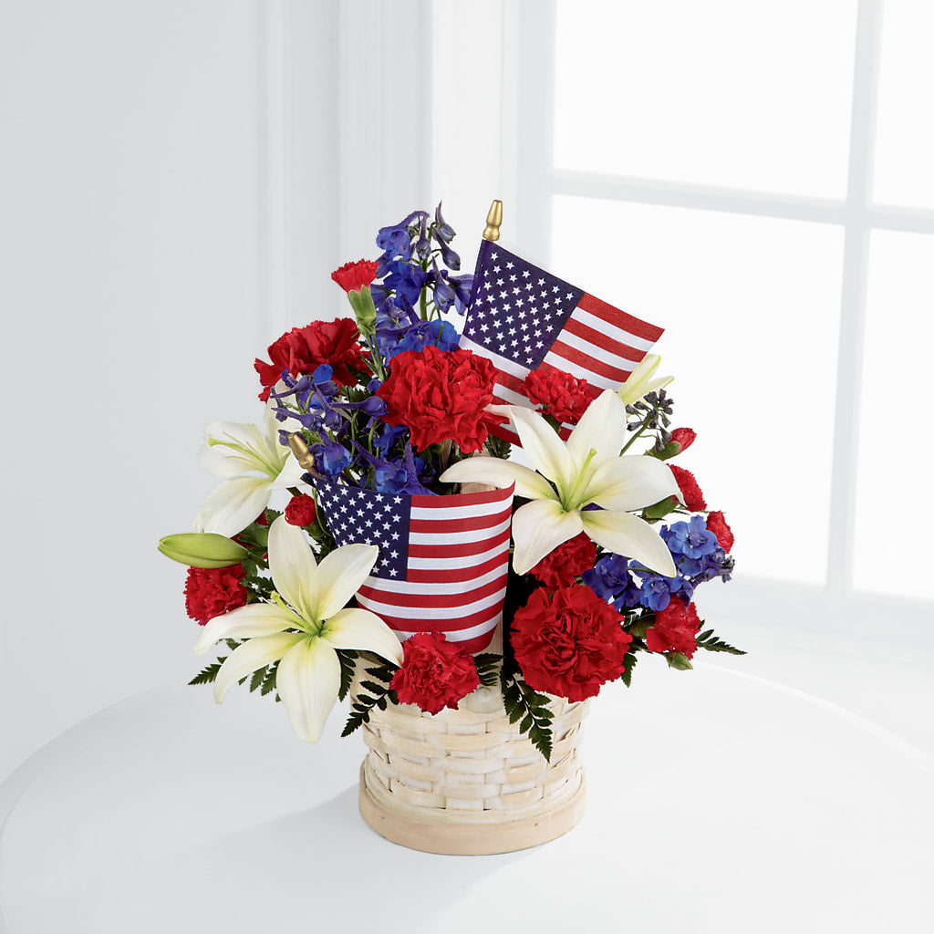 American Glory Bouquet – The Flower Basket, Lebanon MO