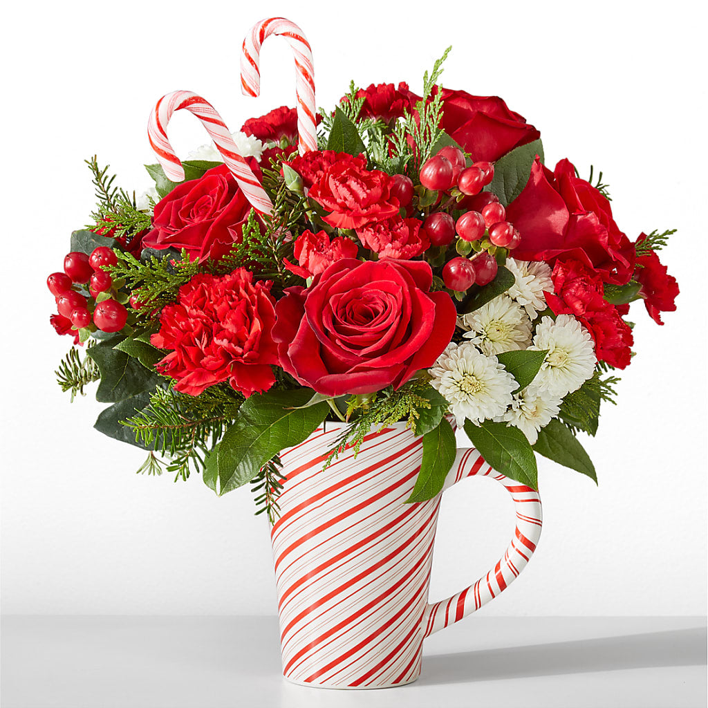 Peppermint Swirl Mug – The Flower Basket, Lebanon MO