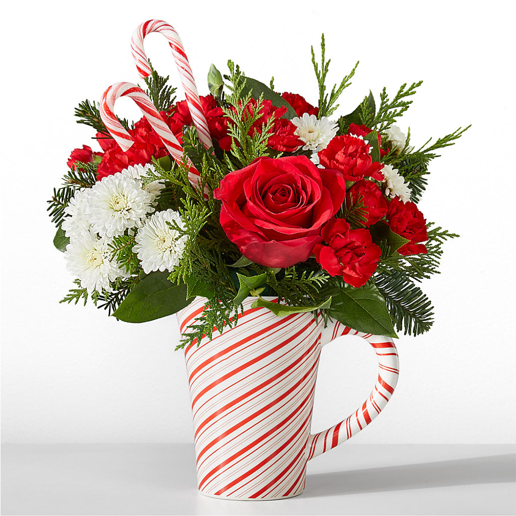 Peppermint Swirl Mug – The Flower Basket, Lebanon MO