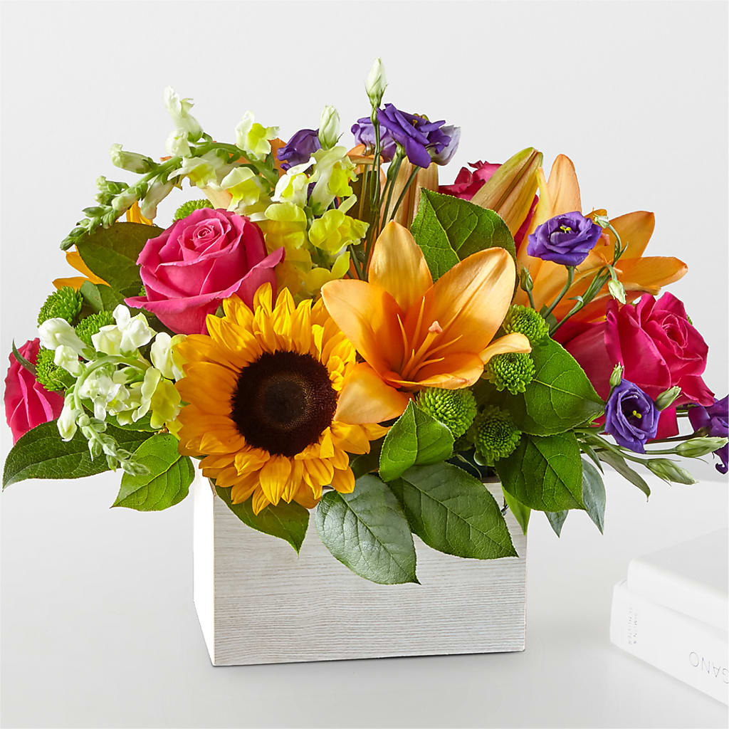 Best Day Box Bouquet – The Flower Basket, Lebanon MO