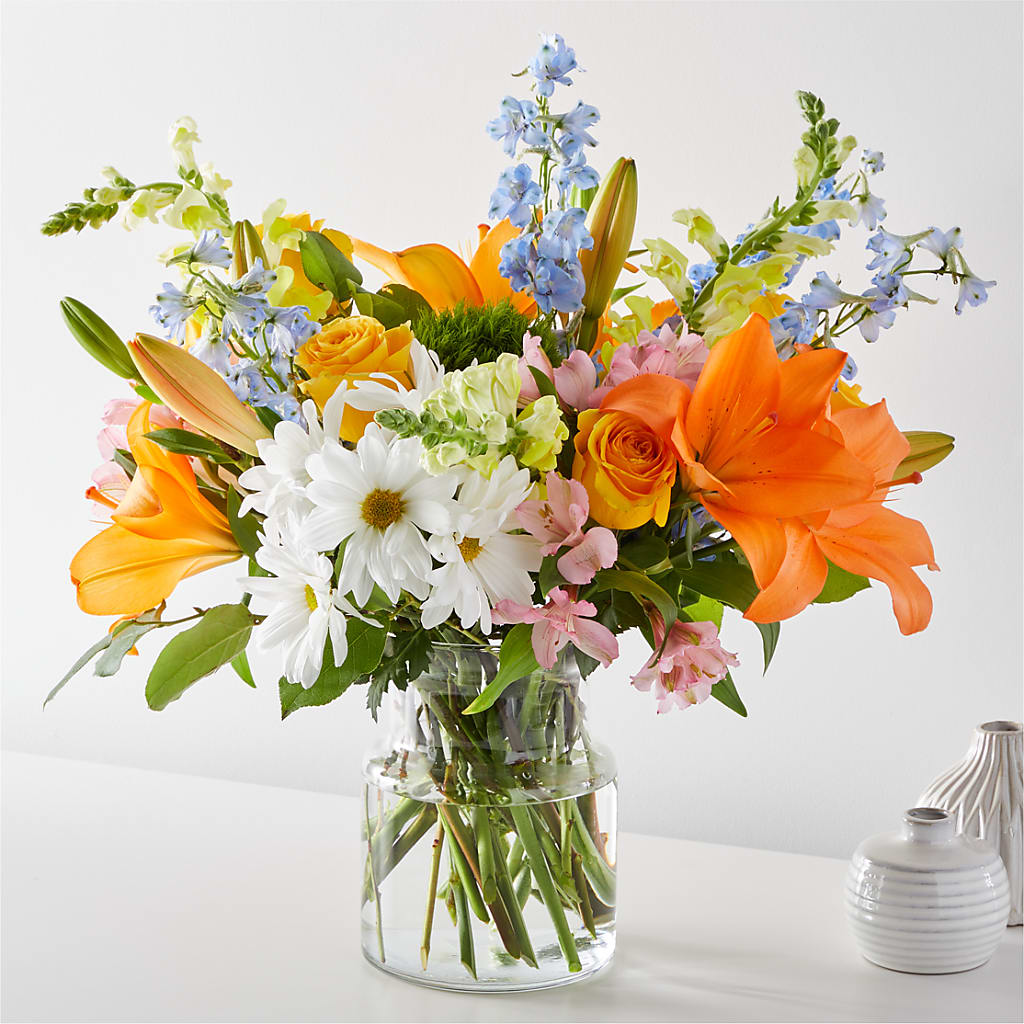 Sun Salutation Bouquet – The Flower Basket, Lebanon MO
