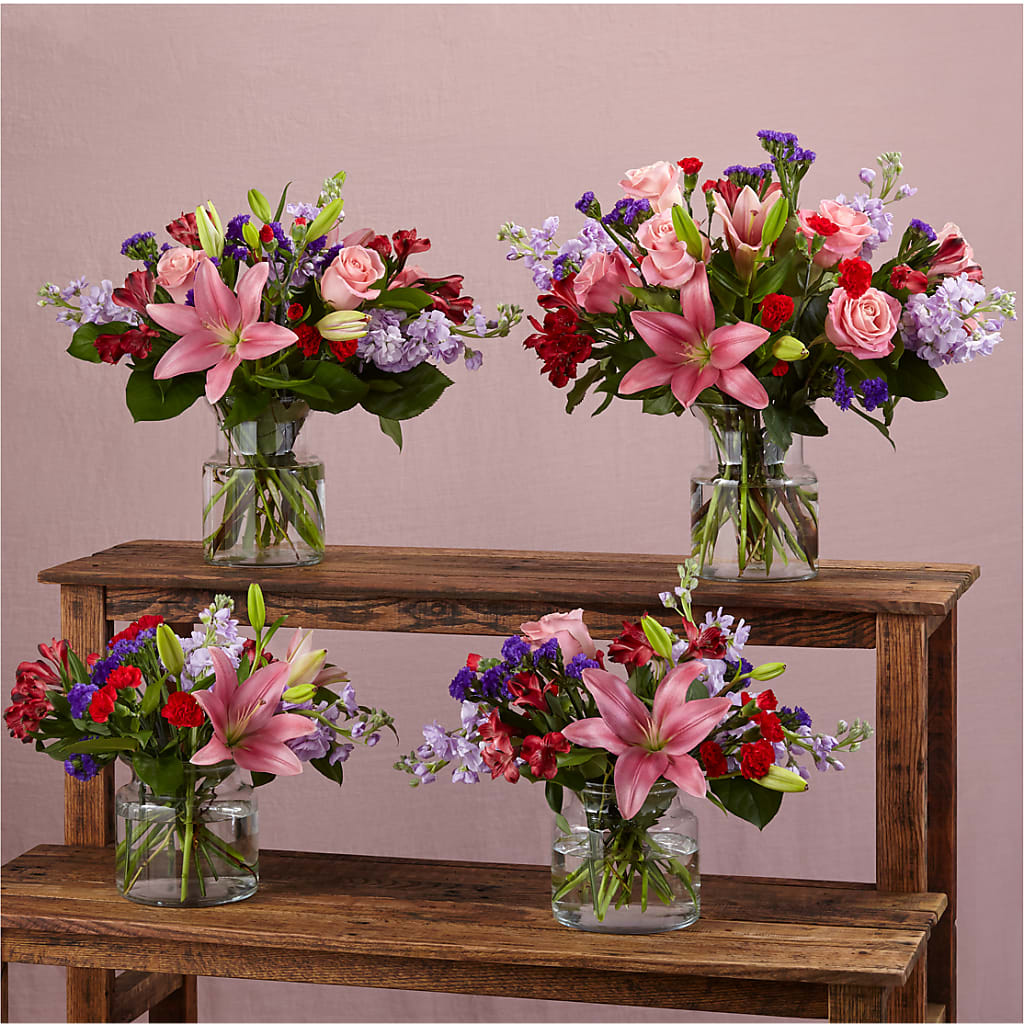 Romantique Bouquet – The Flower Basket, Lebanon MO