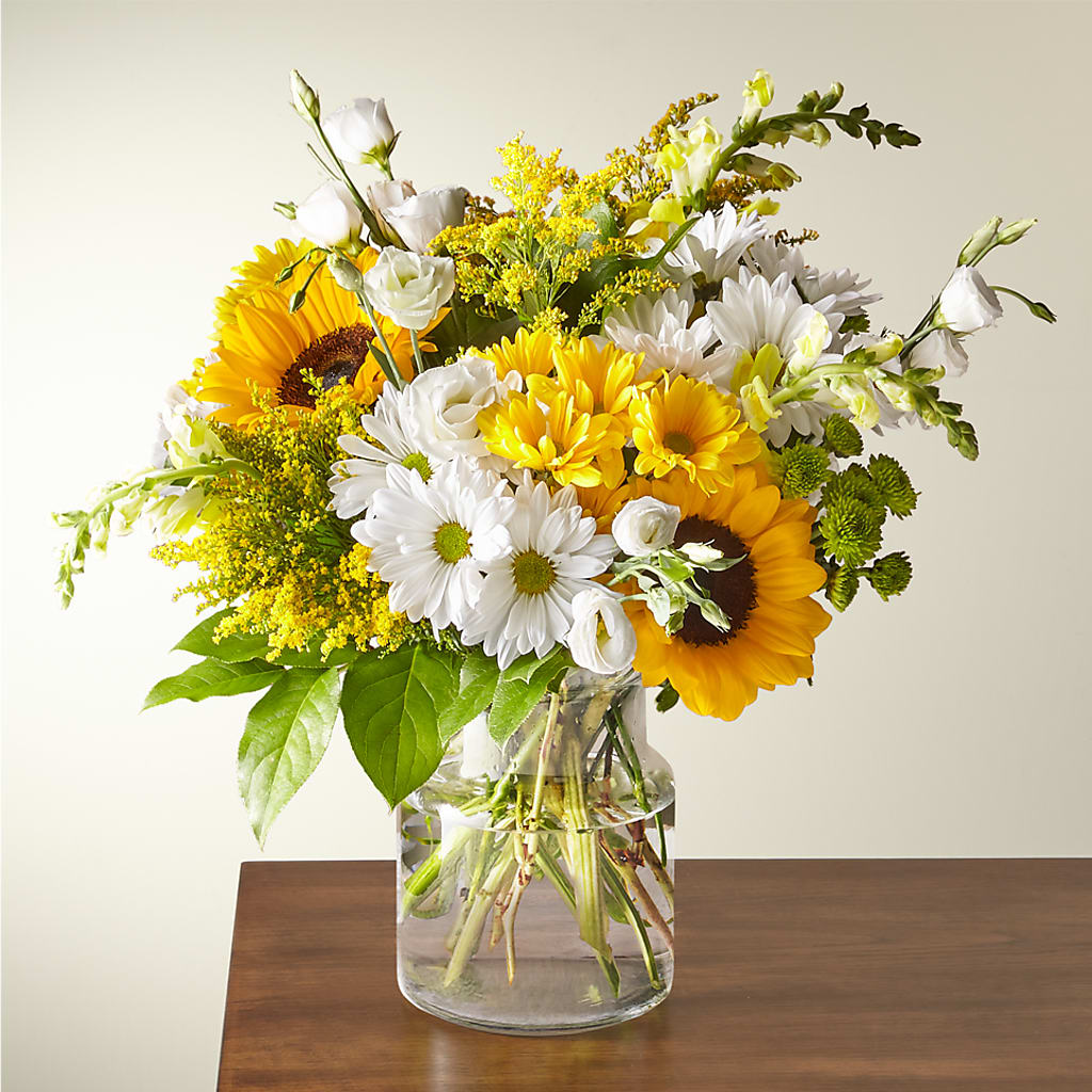 Hello Sunshine Bouquet – The Flower Basket, Lebanon MO
