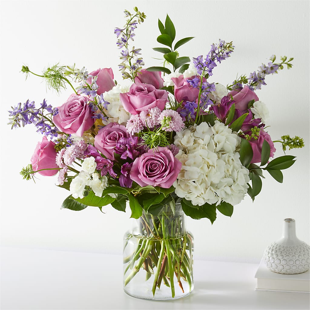 Violet Caress Bouquet – The Flower Basket, Lebanon MO