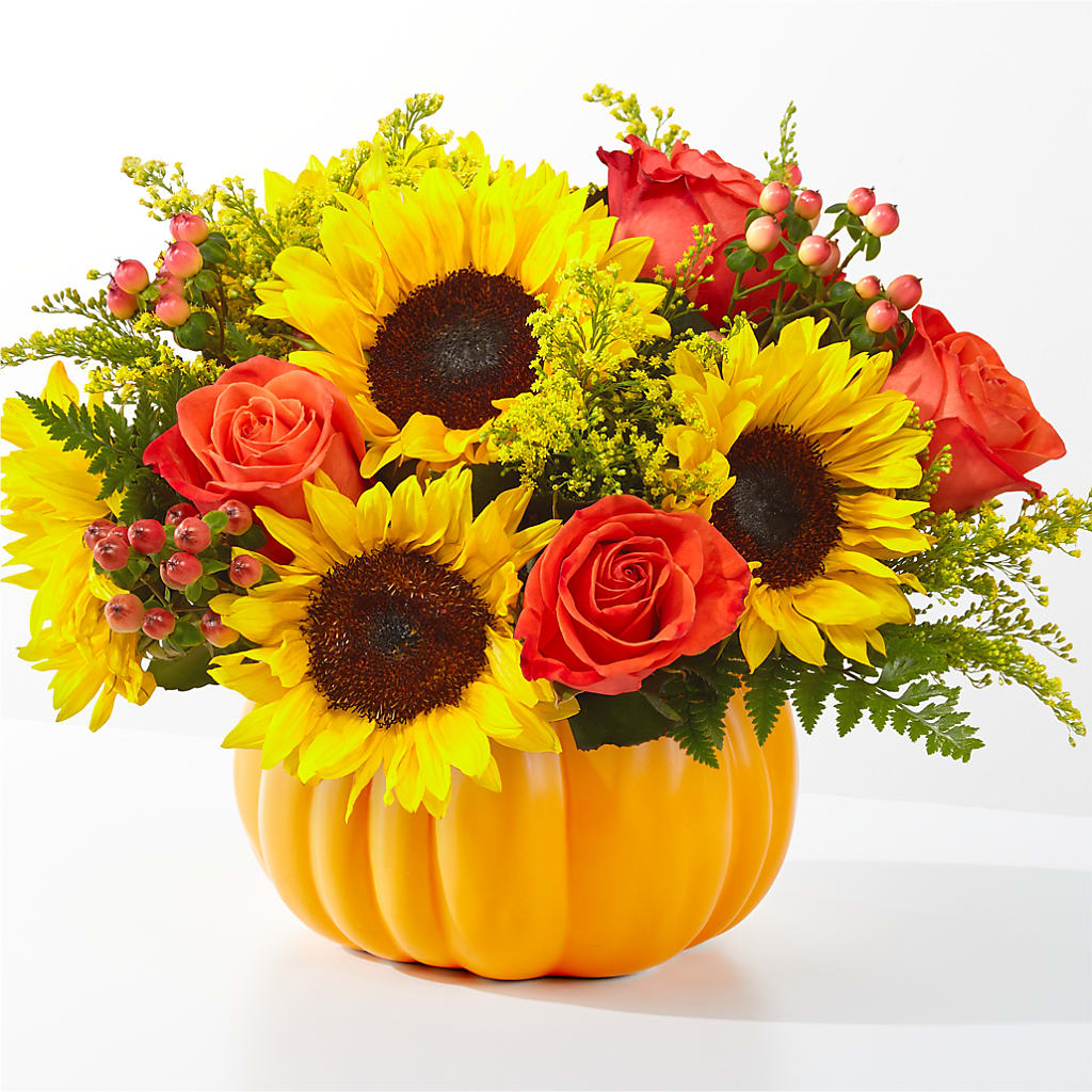 Pick of the Patch Pumpkin Bouquet – The Flower Basket, Lebanon MO