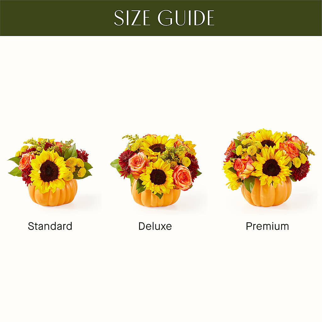 Golden Gourd Pumpkin Bouquet – The Flower Basket, Lebanon MO