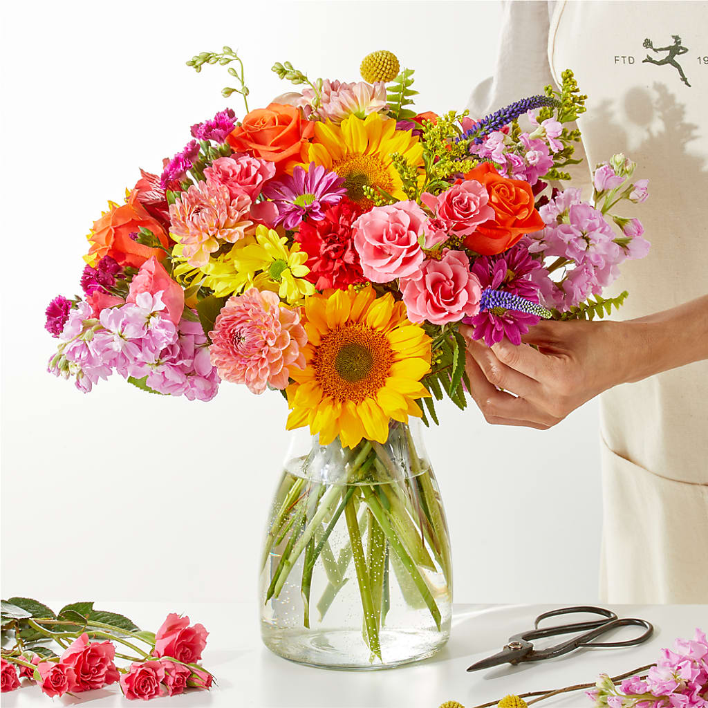 Cue the Confetti - A Florist Original – The Flower Basket, Lebanon MO