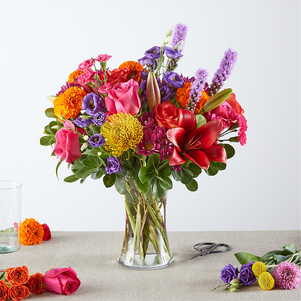 Feast of Color – A Florist Original – The Flower Basket, Lebanon MO