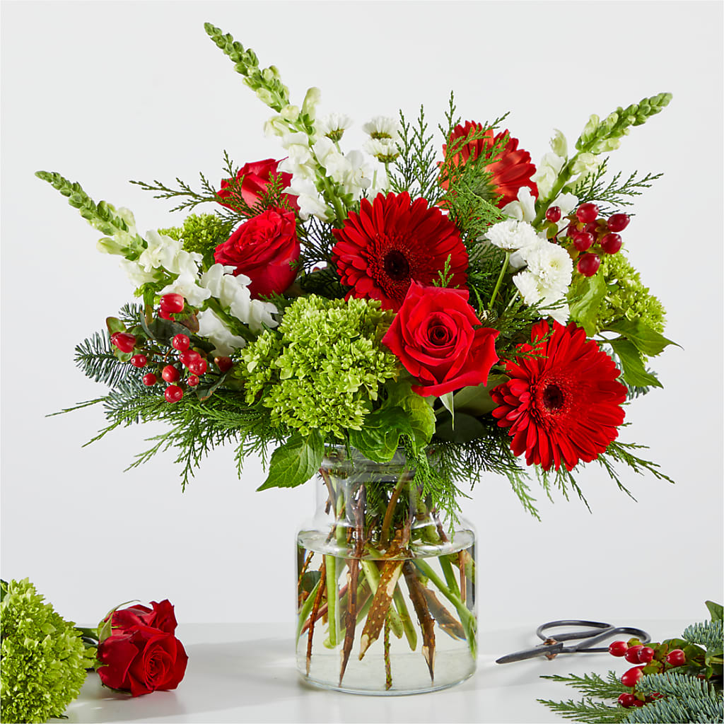 Merry Moment Bouquet – A Florist Original – The Flower Basket, Lebanon MO