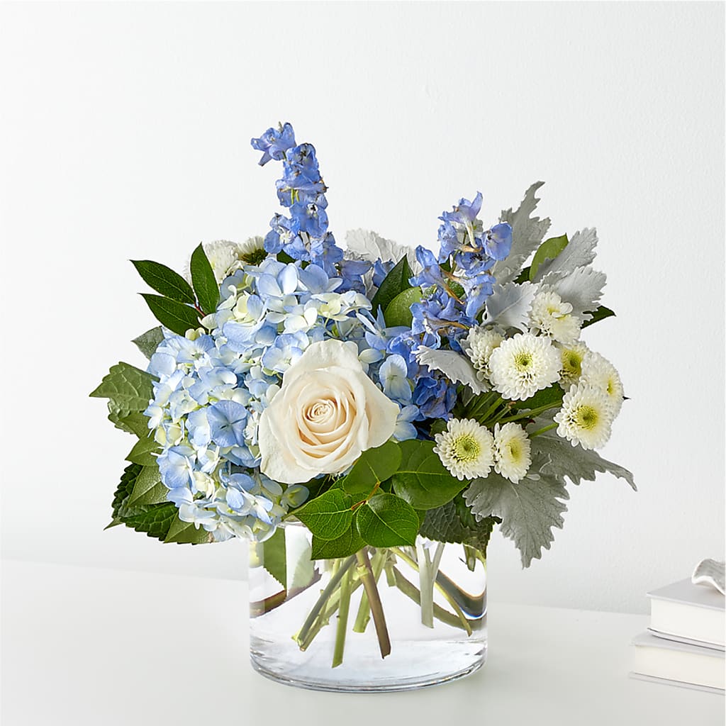 Clear Skies Bouquet – The Flower Basket, Lebanon MO