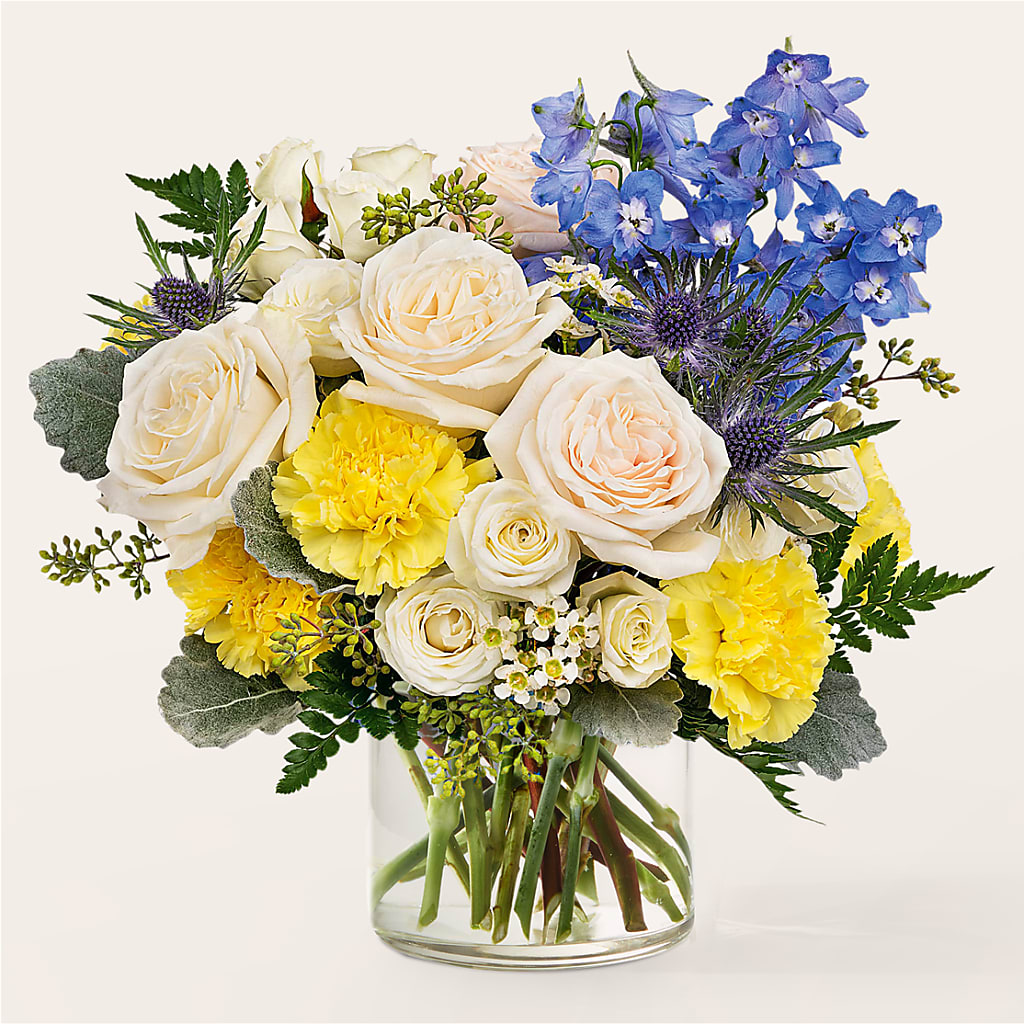 Lemon Sorbet Bouquet – The Flower Basket, Lebanon MO