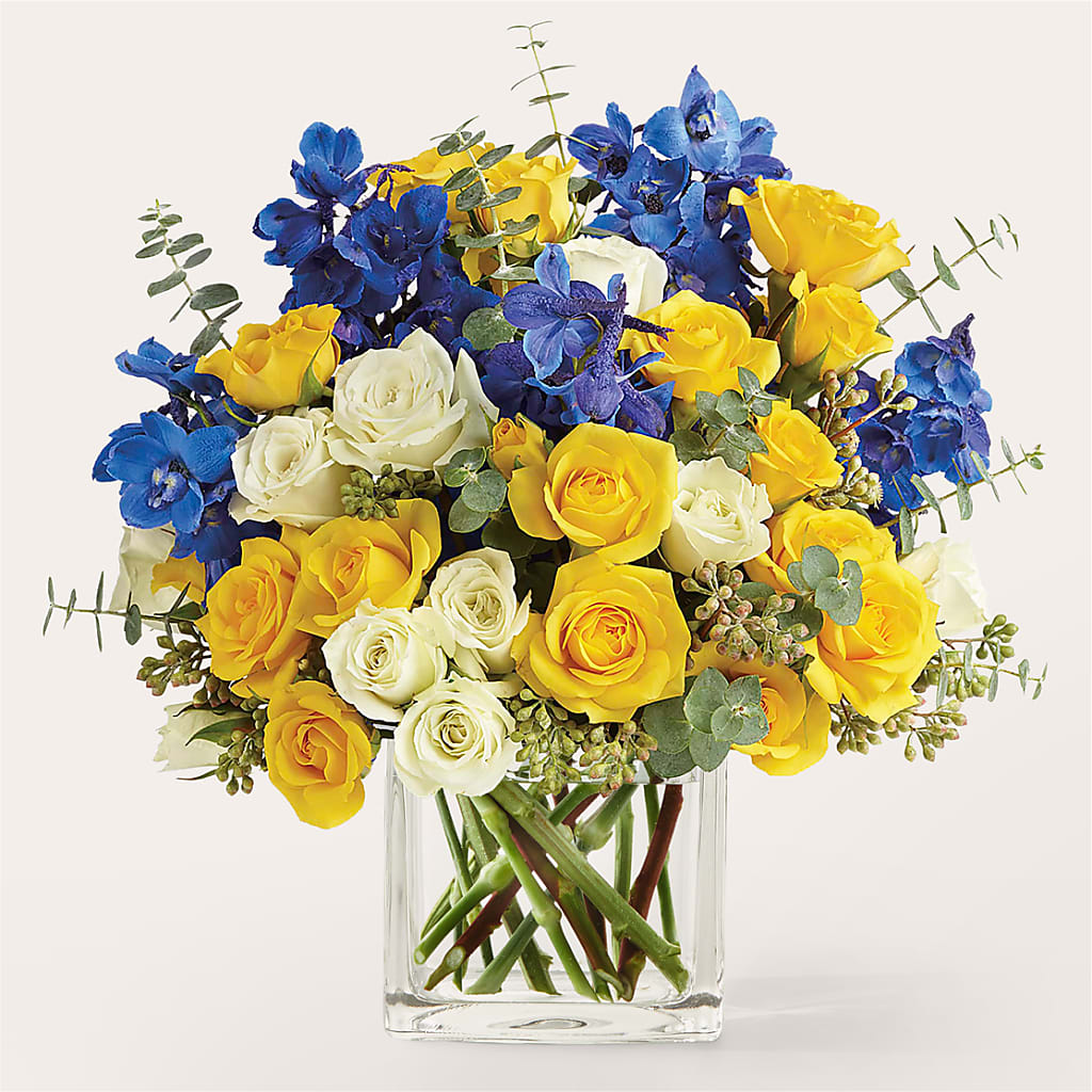 Sparkling Citrine Bouquet – The Flower Basket, Lebanon MO