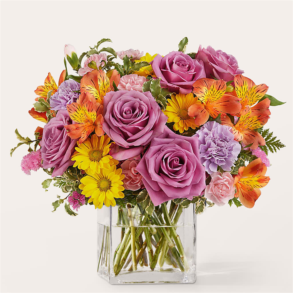 Shades of Happiness Bouquet – The Flower Basket, Lebanon MO