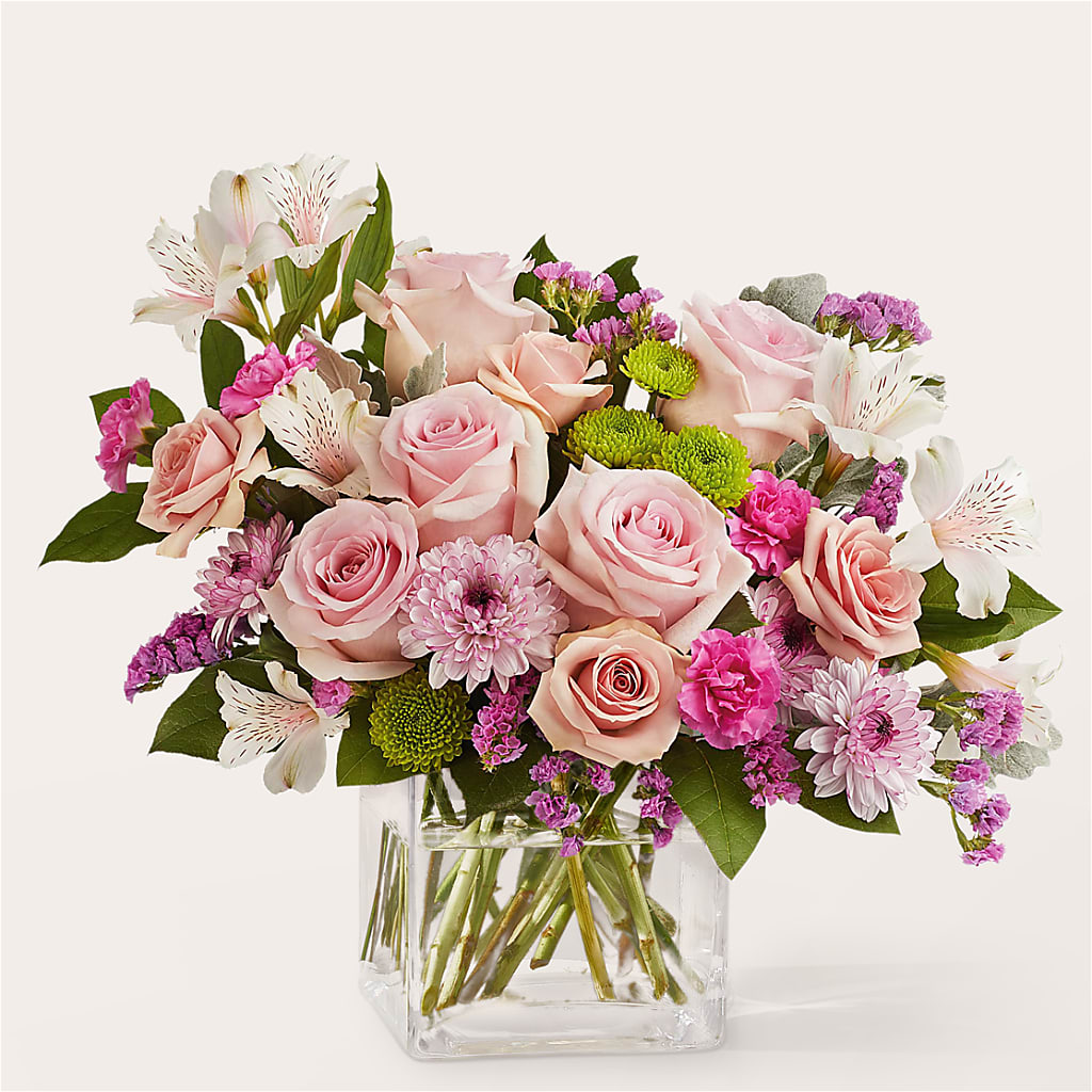 Pink Suede Bouquet – The Flower Basket, Lebanon MO
