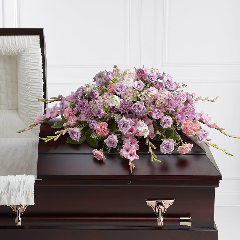 Immorata Casket Spray – The Flower Basket, Lebanon MO