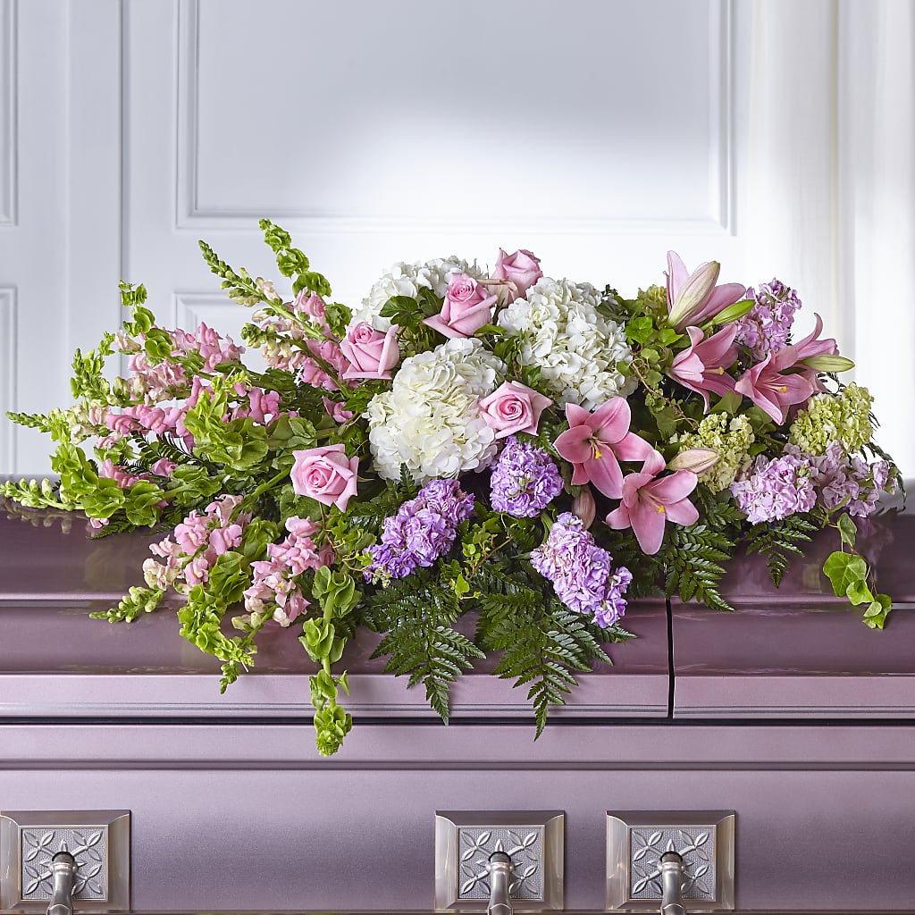 Life's Gratitude Casket Spray – The Flower Basket, Lebanon MO