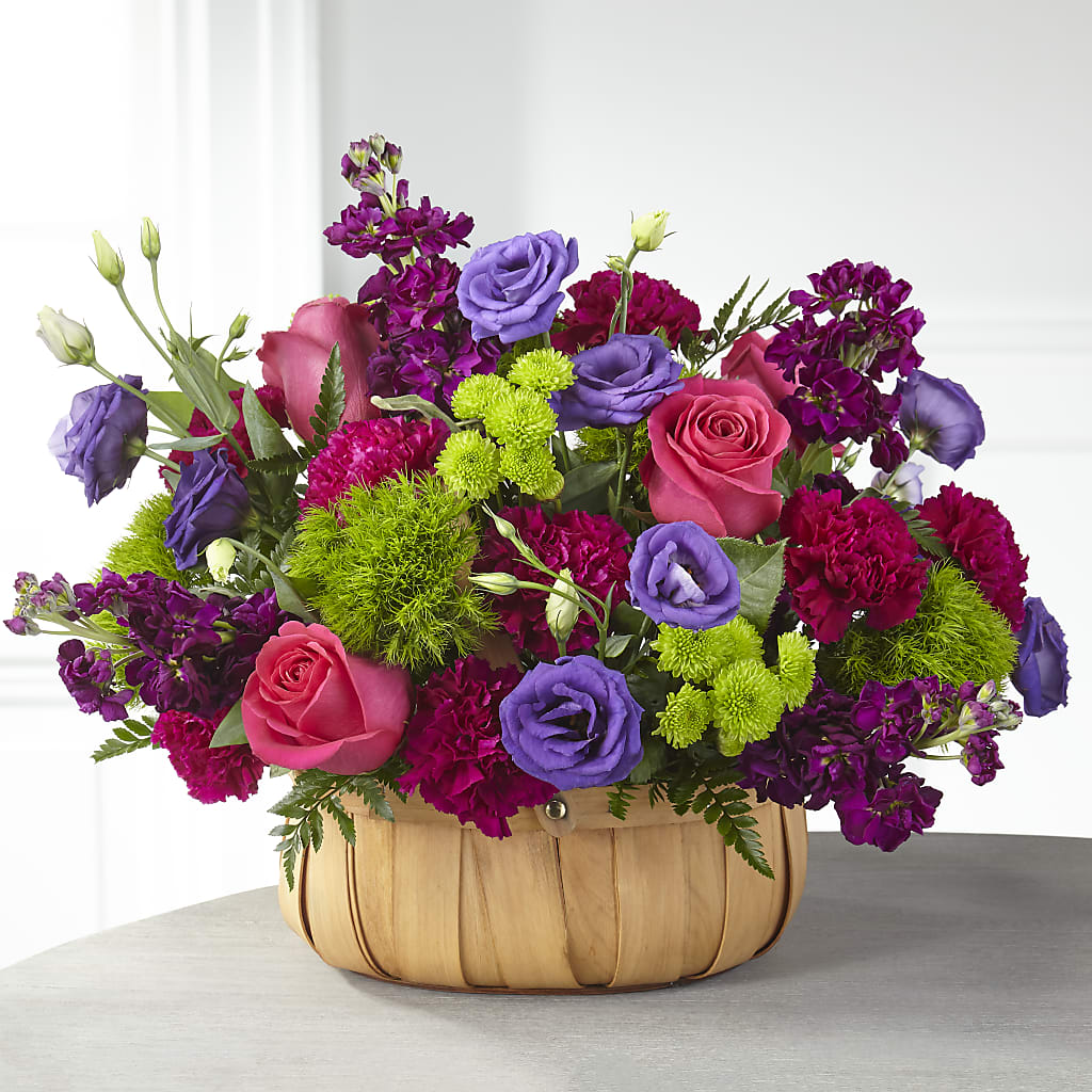 Serene Sanctuary Basket – The Flower Basket, Lebanon MO
