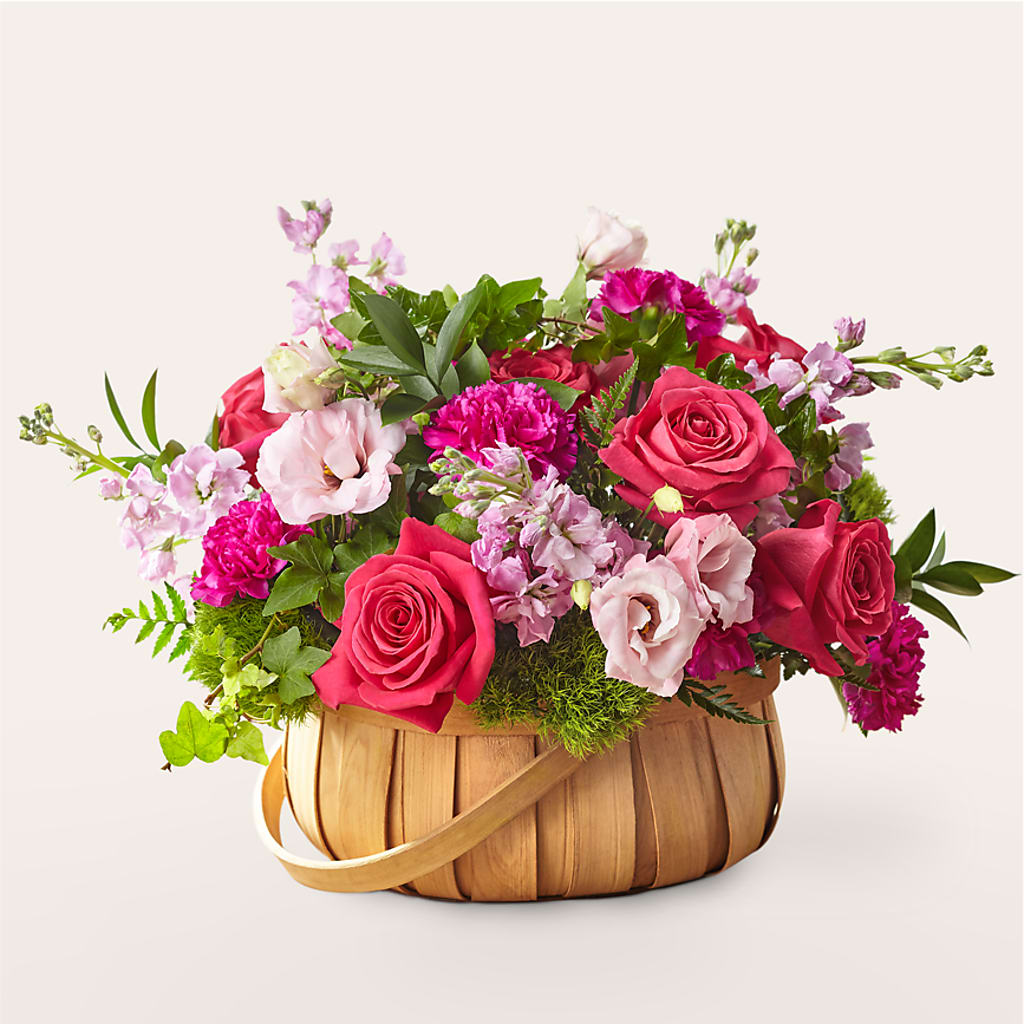 Radiance in Bloom Basket – The Flower Basket, Lebanon MO