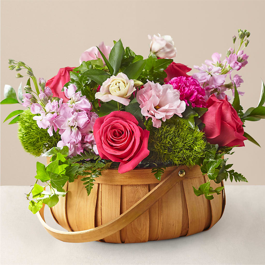 Radiance in Bloom Basket – The Flower Basket, Lebanon MO