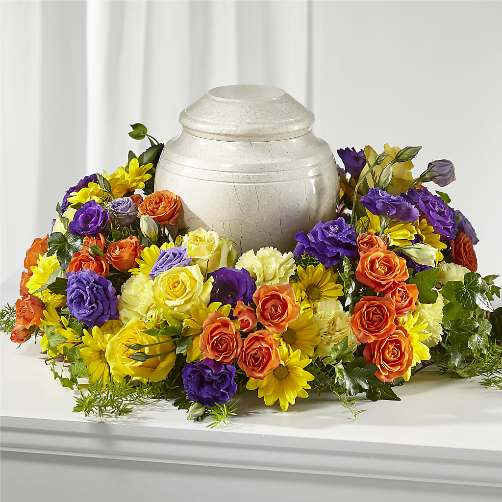 Blossoms of Remembrance Cremation Adornment – The Flower Basket, Lebanon MO