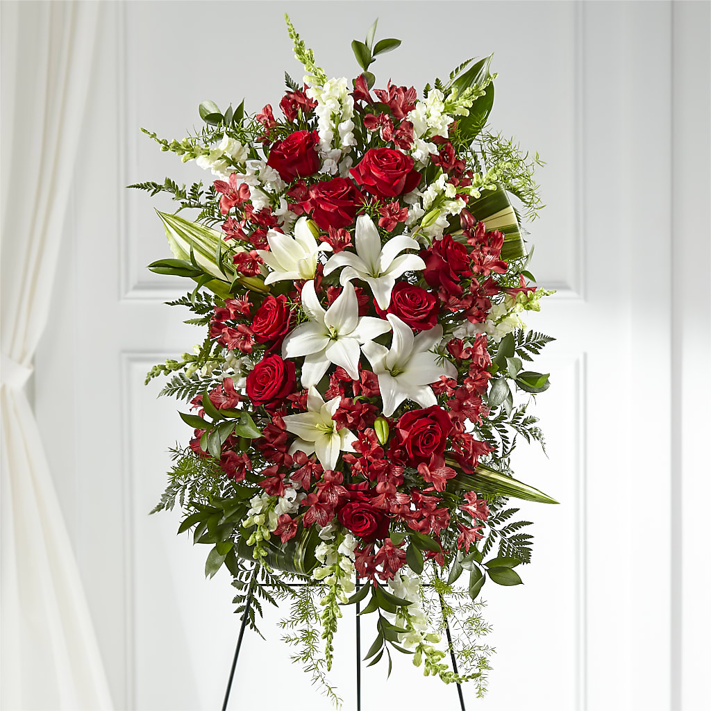 Everlasting Memory Standing Spray – The Flower Basket, Lebanon MO
