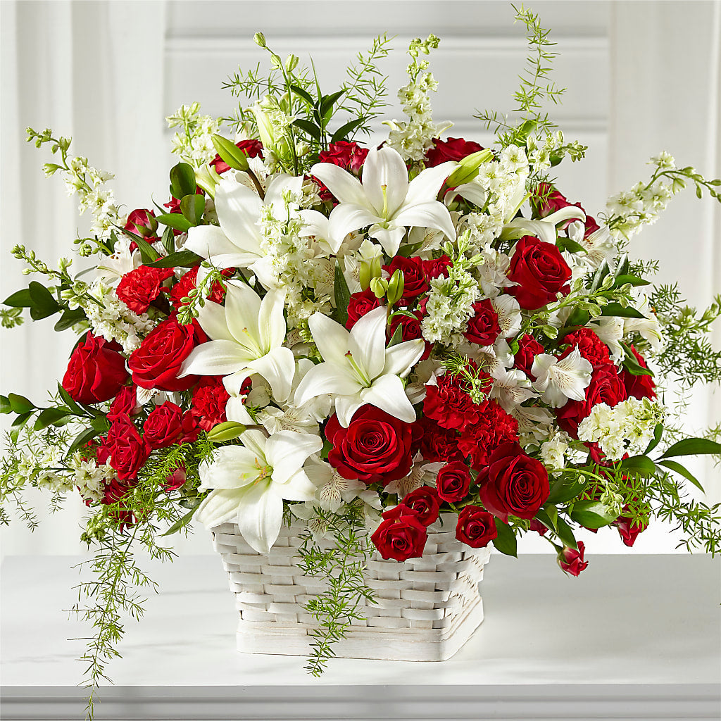 Sentiments of Love Arrangement – The Flower Basket, Lebanon MO