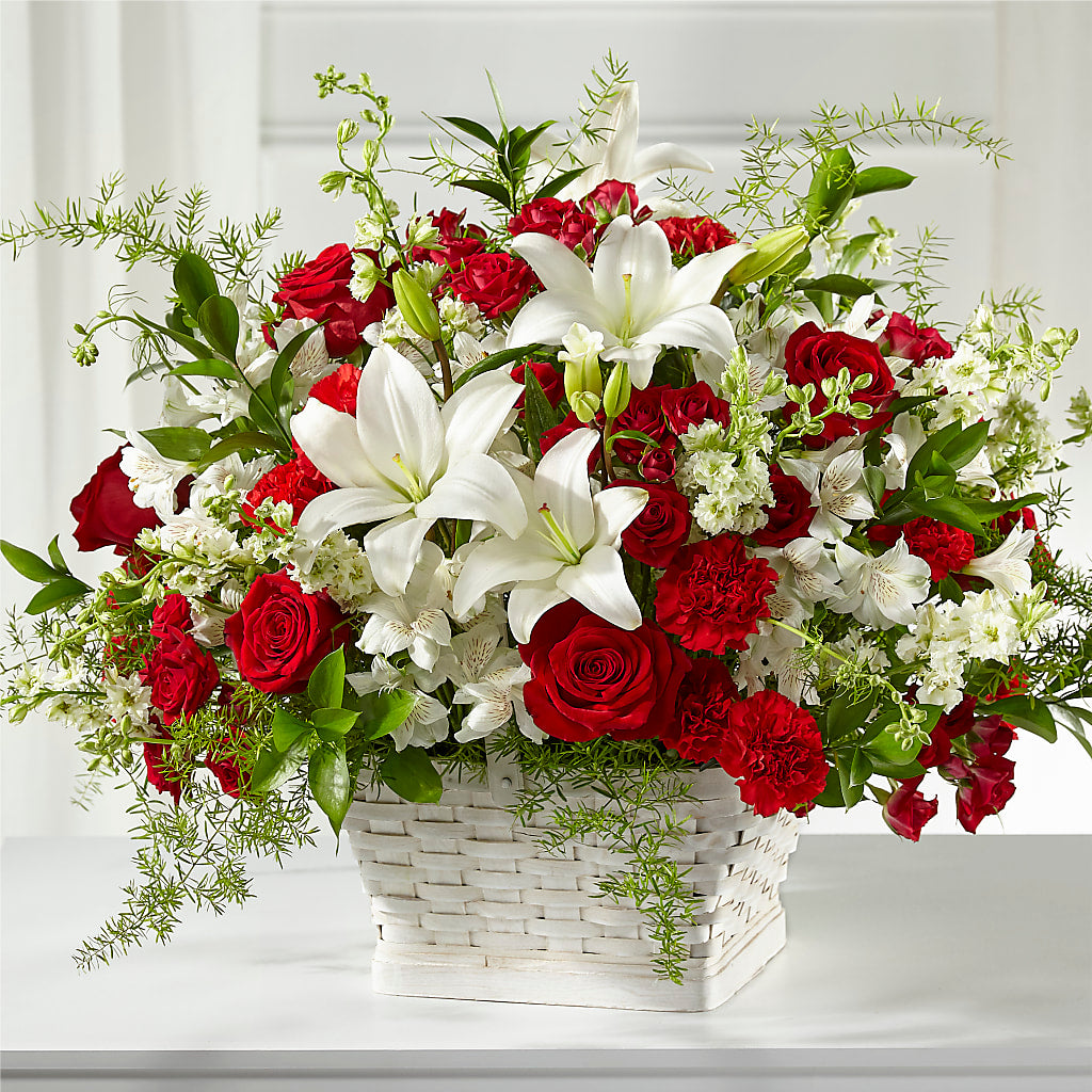 Sentiments of Love Arrangement – The Flower Basket, Lebanon MO