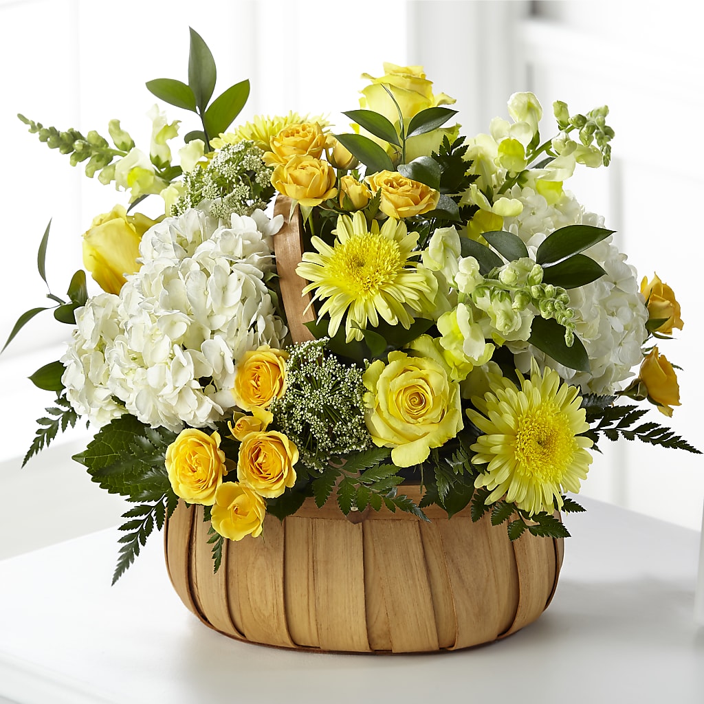 Rustic Remembrance Basket – The Flower Basket, Lebanon MO