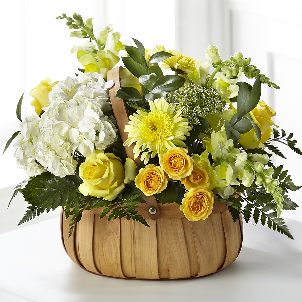 Rustic Remembrance Basket – The Flower Basket, Lebanon MO