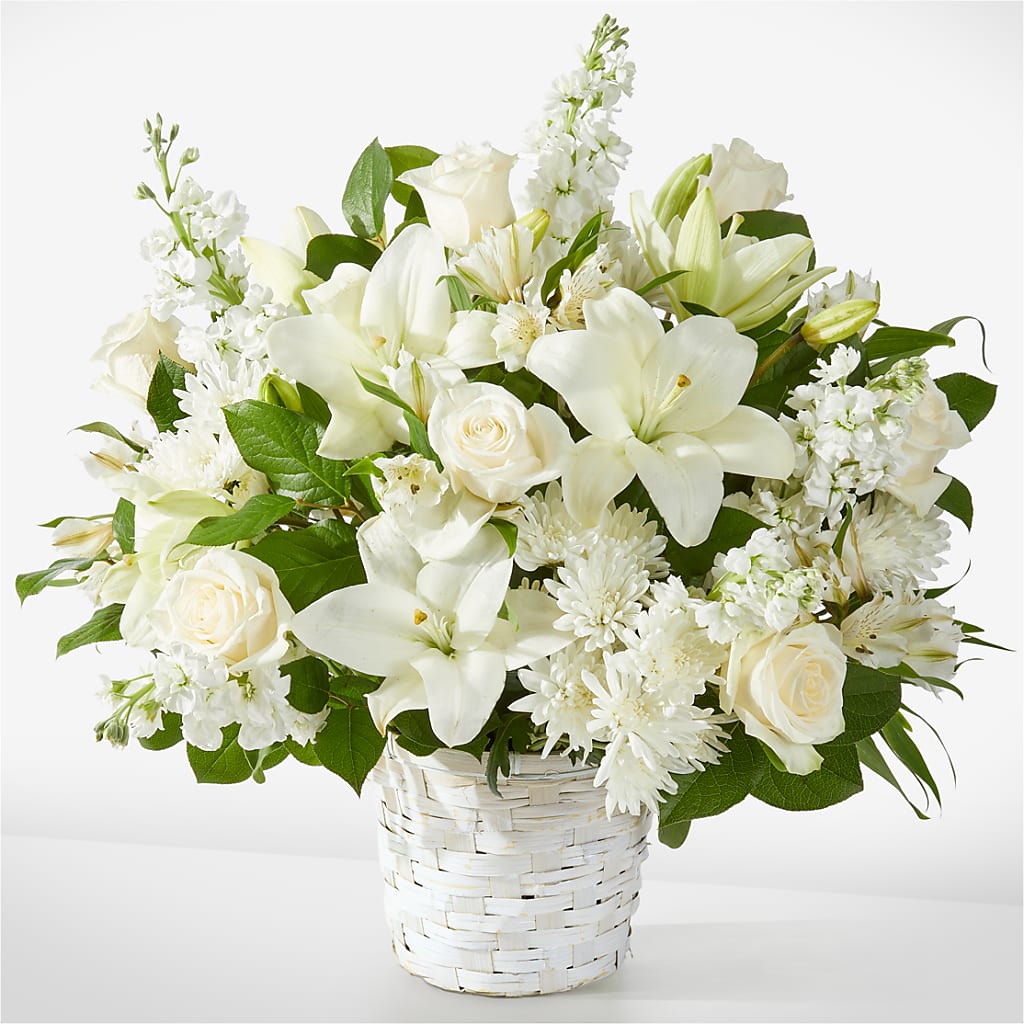 Peaceful Reflections Arrangement – The Flower Basket, Lebanon MO