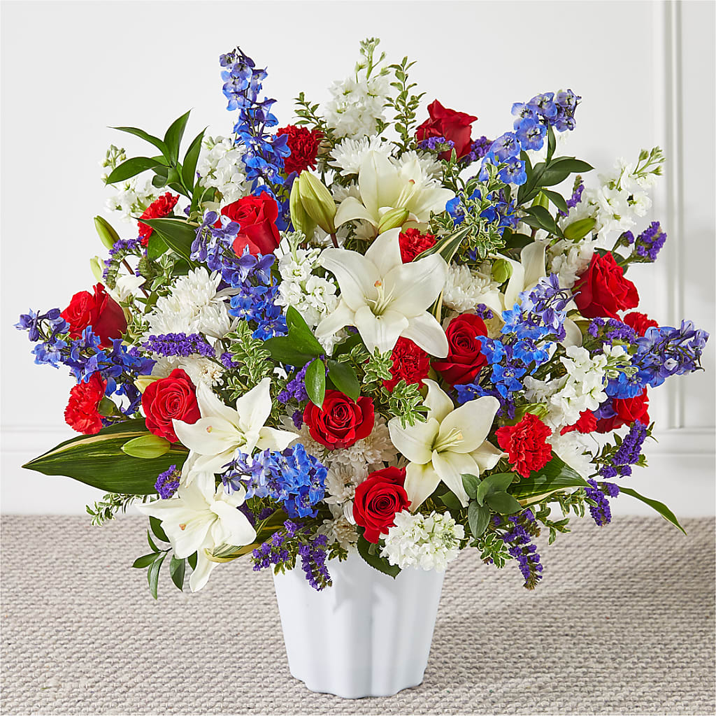 Consoled Floor Basket – The Flower Basket, Lebanon MO