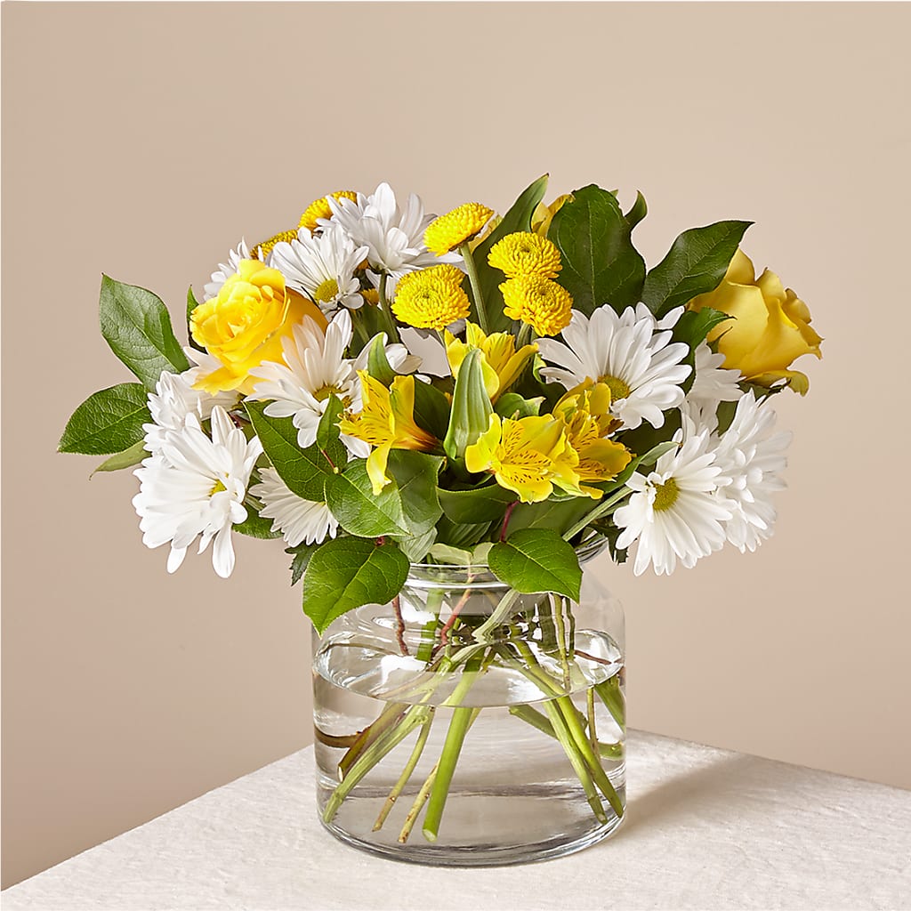 Sunny Sentiments Bouquet – The Flower Basket, Lebanon MO