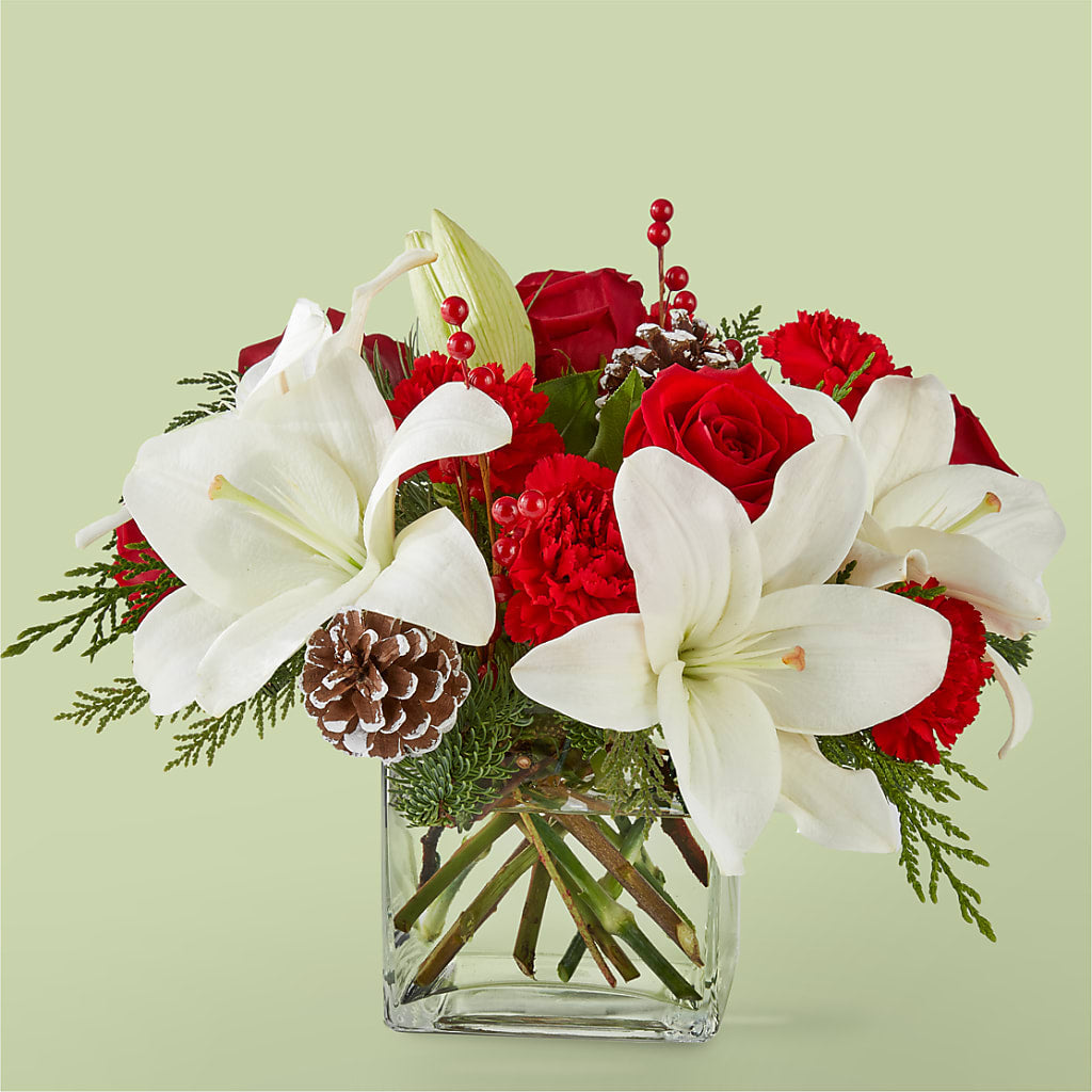 Glistening Icicles Bouquet – The Flower Basket, Lebanon MO