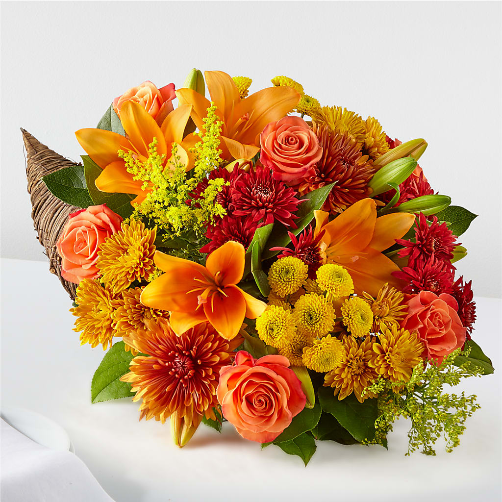 Feast of Color Cornucopia – The Flower Basket, Lebanon MO