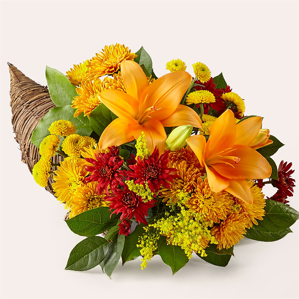 Feast of Color Cornucopia – The Flower Basket, Lebanon MO