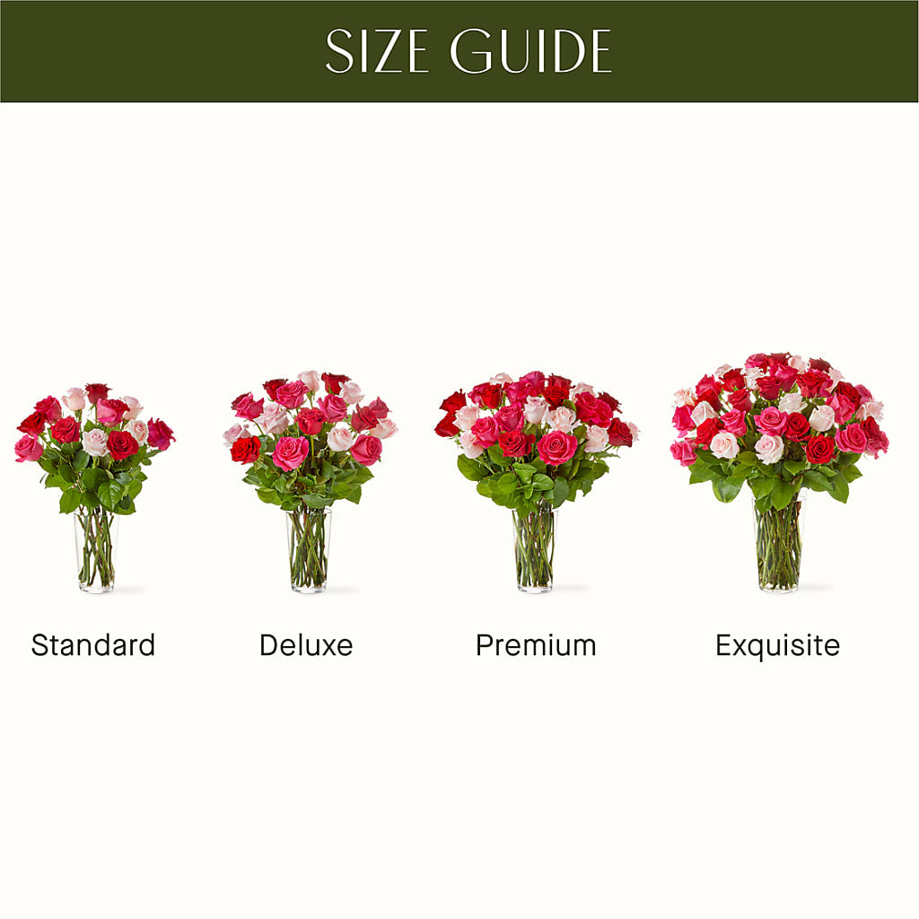 Charming Rose Bouquet – The Flower Basket, Lebanon MO