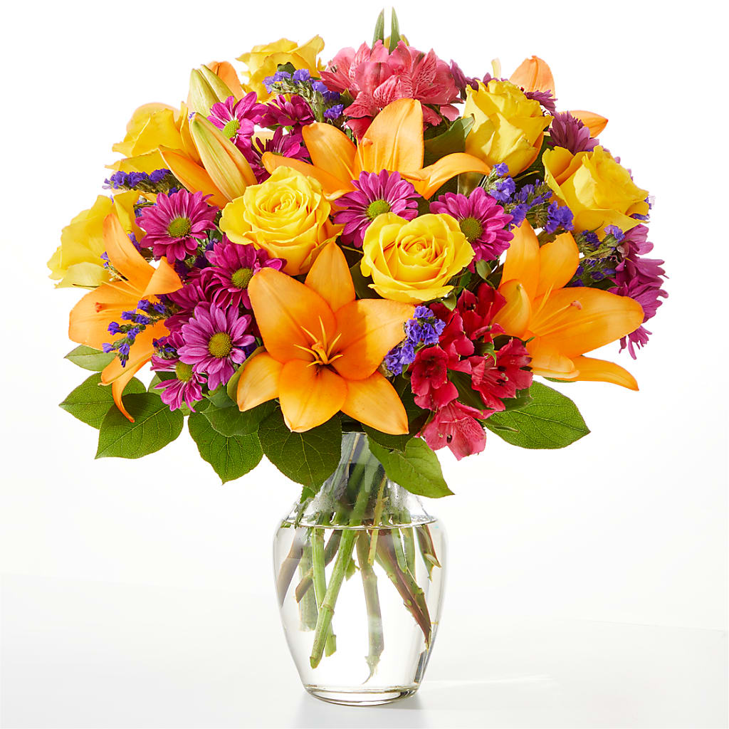 Colorful Visions Bouquet – The Flower Basket, Lebanon MO