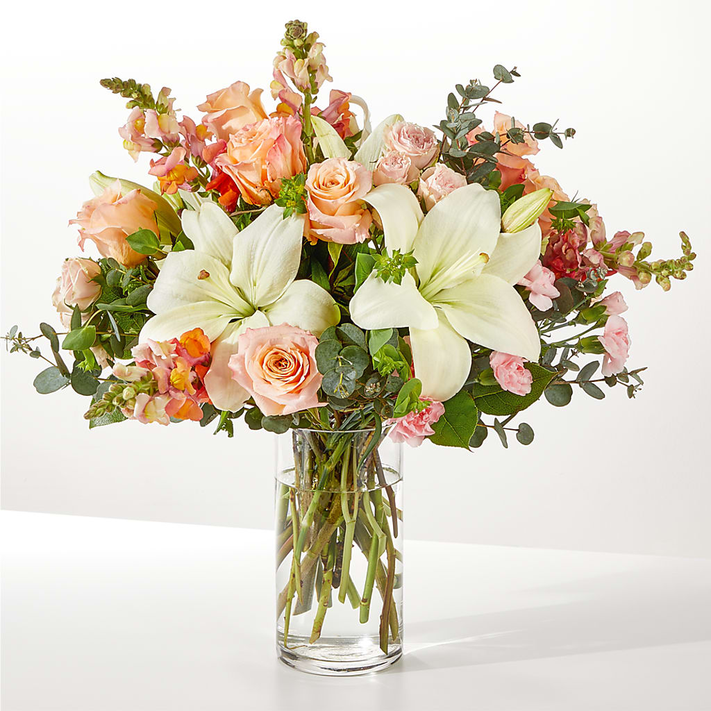 Grapefruit Splash Bouquet – The Flower Basket, Lebanon MO