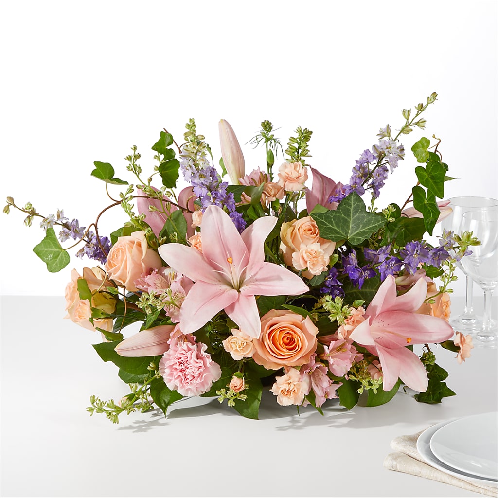 Blossom Time Centerpiece – The Flower Basket, Lebanon MO
