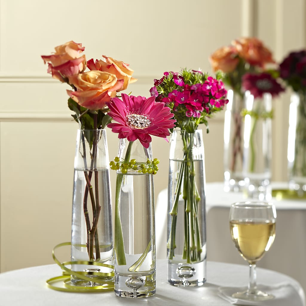 Sparkling Toast Centerpiece – The Flower Basket, Lebanon MO