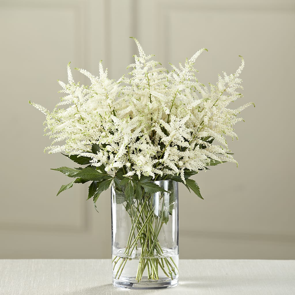 White Astilbe Bouquet – The Flower Basket, Lebanon MO