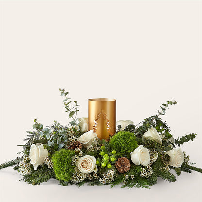 Chestnuts Roasting Centerpiece –  The Flower Basket, Lebanon MO