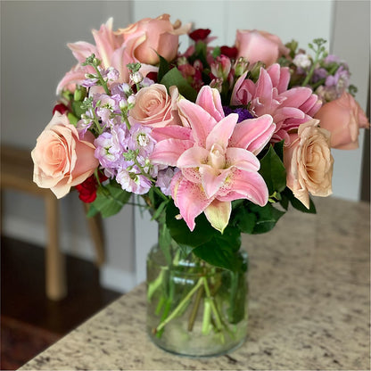 Romantique Bouquet –  The Flower Basket, Lebanon MO