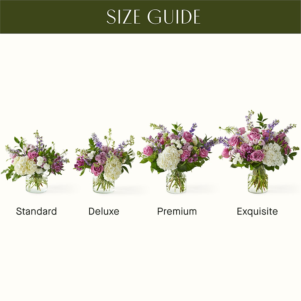 Violet Caress Bouquet –  The Flower Basket, Lebanon MO