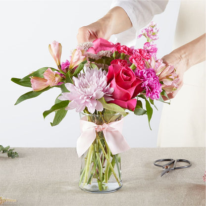 Pink Ribbon - A Florist Original –  The Flower Basket, Lebanon MO