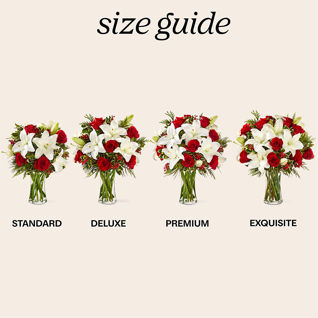 Sparkling Snowflakes Bouquet –  The Flower Basket, Lebanon MO