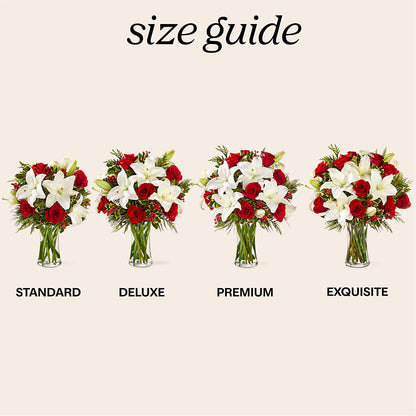 Sparkling Snowflakes Bouquet –  The Flower Basket, Lebanon MO