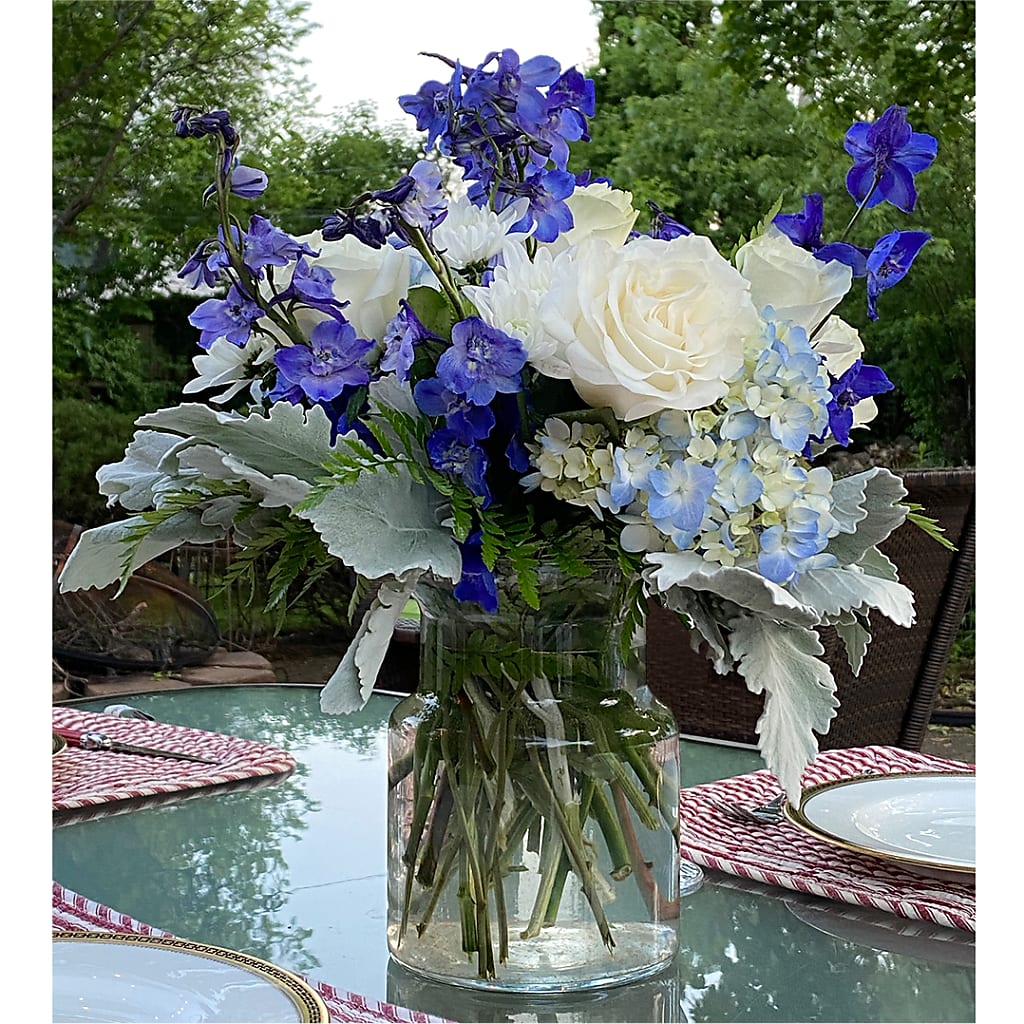 Clear Skies Bouquet –  The Flower Basket, Lebanon MO