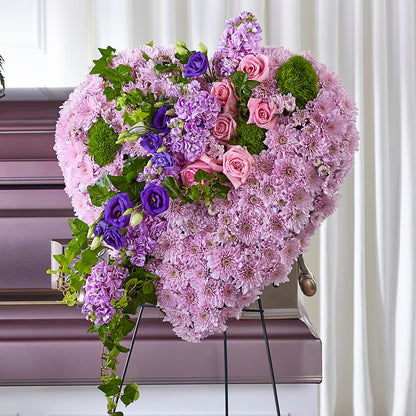 Treasured Love Standing Heart –  The Flower Basket, Lebanon MO