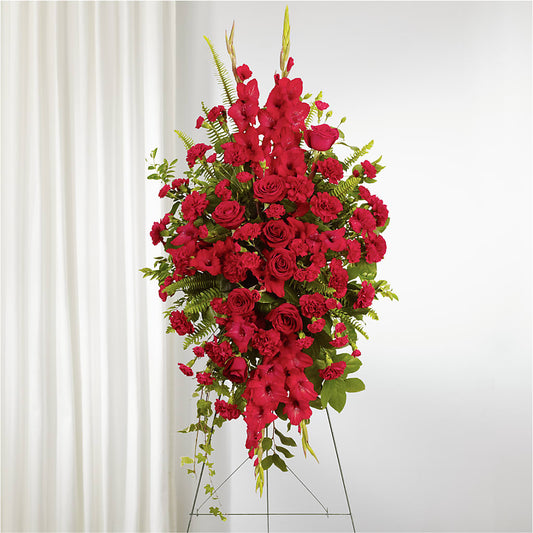 From the Heart Standing Spray –  The Flower Basket, Lebanon MO